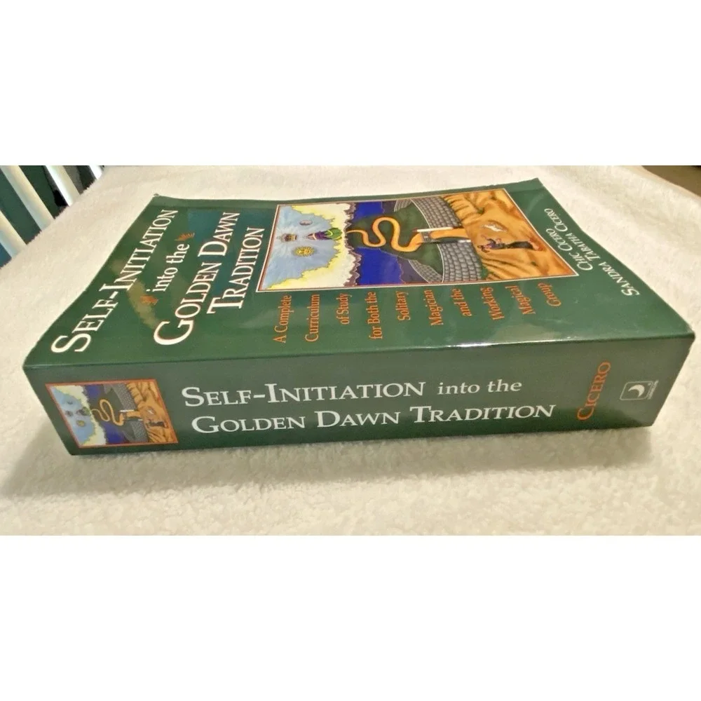 Self-Initiation Into the Golden Dawn Tradition Chic Sandra Cicero Paperback Book